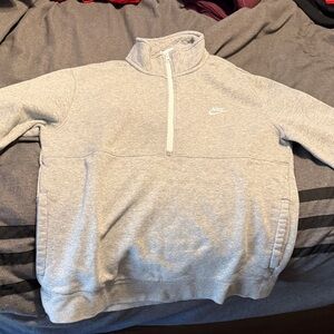 Gray Nike Quarter Zip